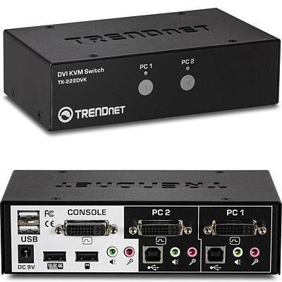 2 Port Dvi Kvm Switch Kit