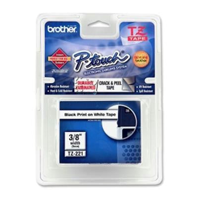 3 8" 9mm  Black On White