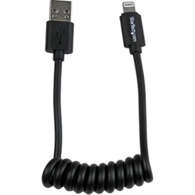 1ft Coiled Lightning Cable