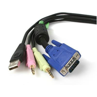 10' 4 In 1 Usb Vga Kvm Switch