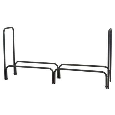 60" Log Rack Black